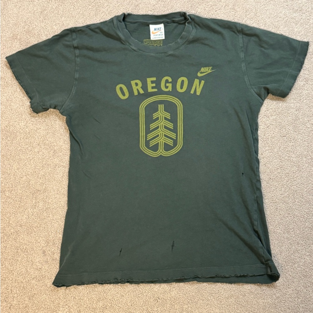 Nike Men's Dark Green Oregon Tee